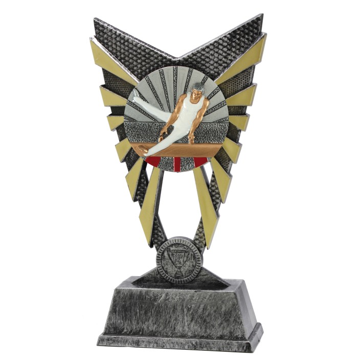 MALE GYMNASTICS RESIN TROPHY -